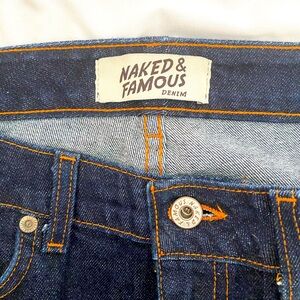 Naked & Famous Selvage Denim Jeans  “The Boyfriend”
